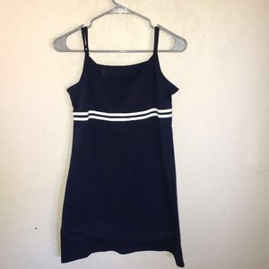 navy blue dress